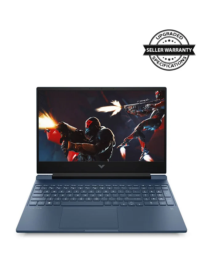 HP Victus Gaming Laptop 15.6-Inch Display Intel Core i5 16GB RAM 512GB SSD 4GB RTX 3050 Windows 11 (Blue) omxvx