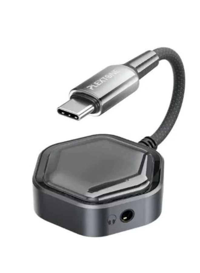 Premium 2-in-1 USB-C to 3.5mm Audio Adapter with 60W Fast Charging, Hi-Res Sound Converter for Gaming Smartphones, Tablets, and Laptops (Universal Compatibility) 9dyj4