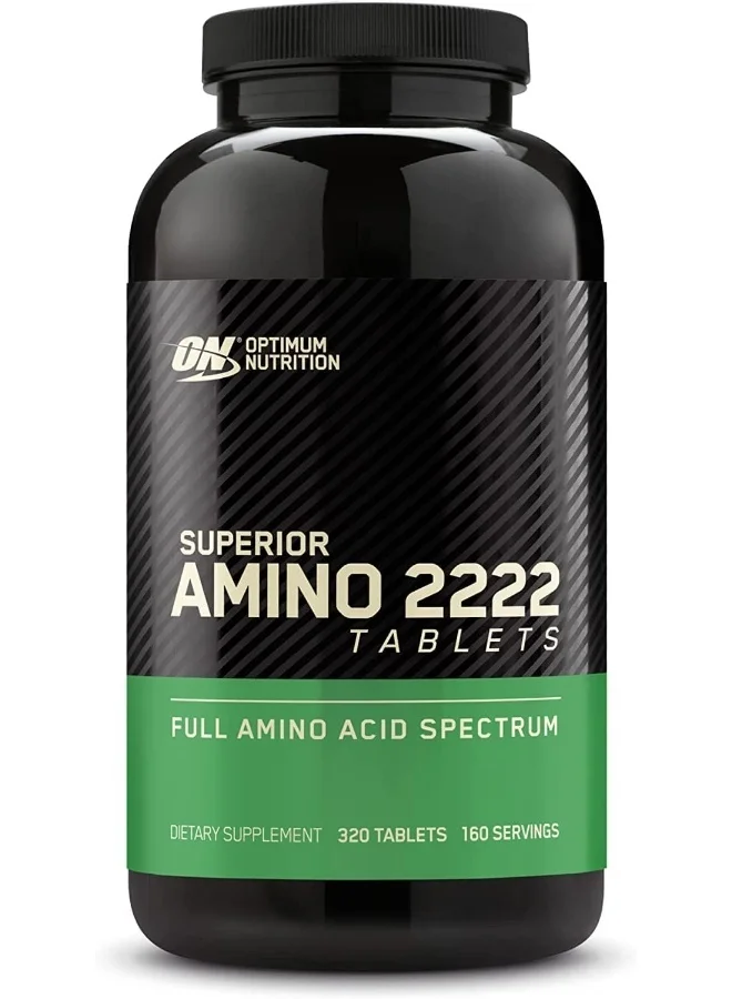 Optimum Nutrition Superior Amino 2222 Essential Amino Acids Supplement (320 Tablets) jmg1q