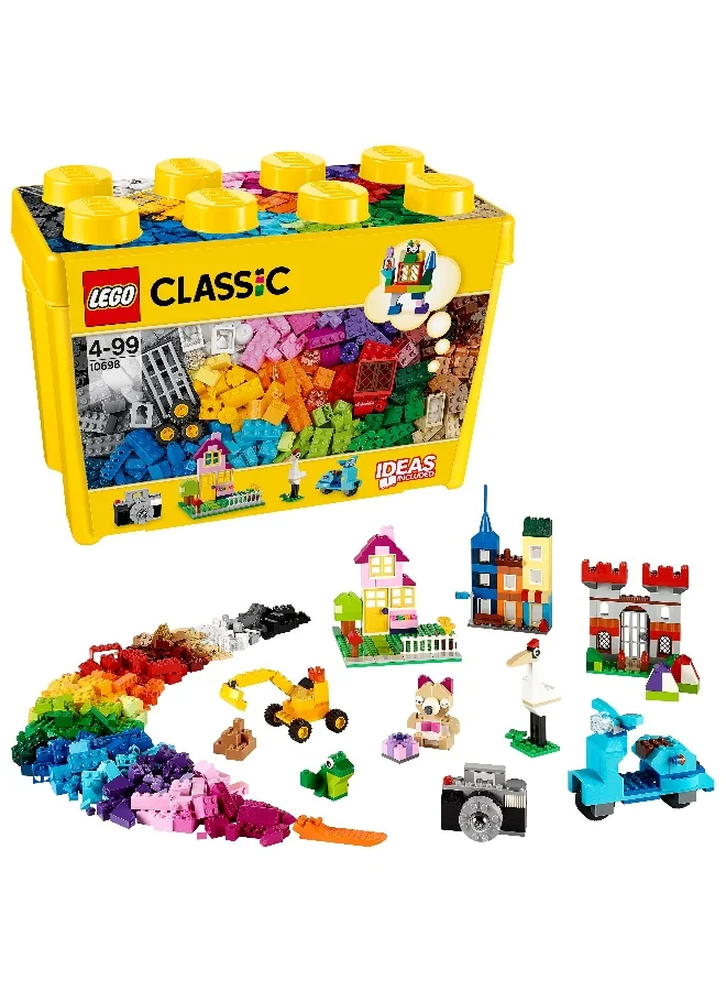 Building Blocks Classic Creative Brick Building Set (790 Pieces, Educational Construction Toy for Kids and Adults) 1zrkl