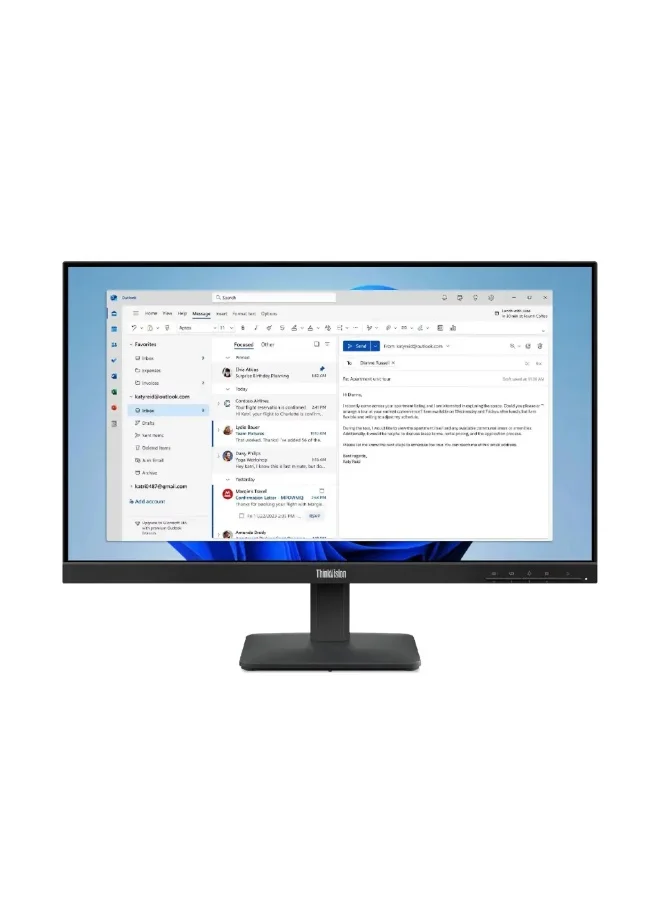 Premium 23.8-inch FHD IPS LED Monitor 100Hz Refresh Rate Ultra-Slim Display (Black, 23.8 inch) kcymr