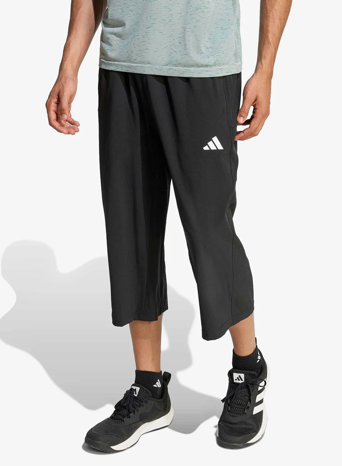 Sport Flex Athletic Pants Premium Performance Trousers for Men (3/4 Length) loue3