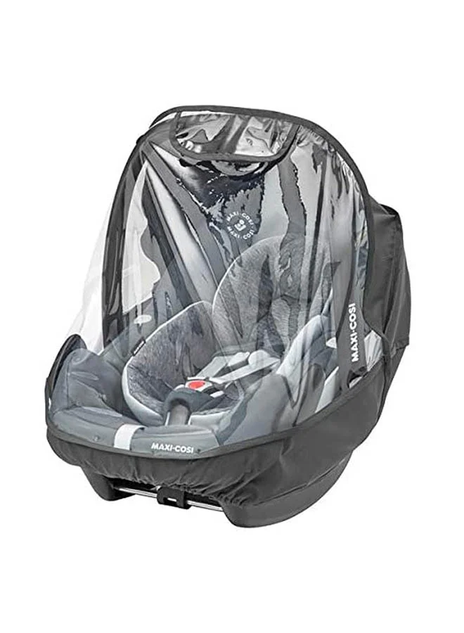 Universal Baby Car Seat Rain Cover Weather Shield (Grey, 1 Piece) 940mp