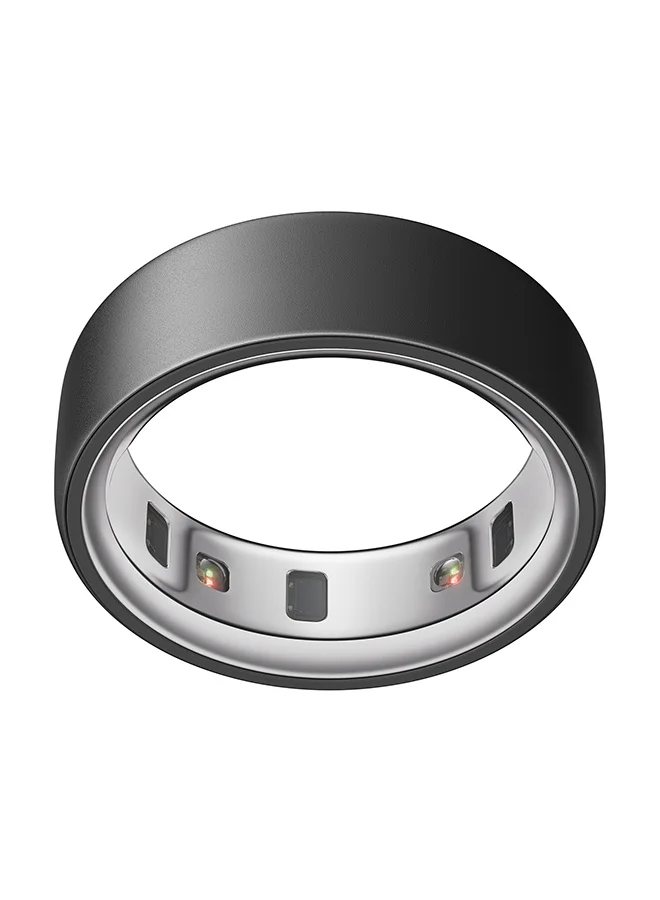 Premium Smart Health Tracking Ring Sleek Matte Finish (Stealth, Size 15) y5sov