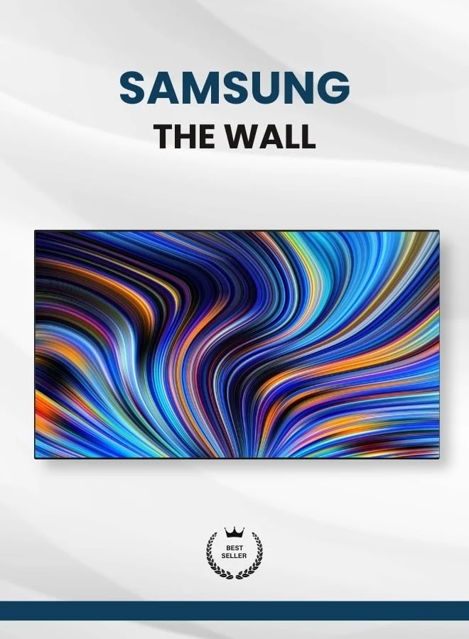 Ultra-HD 146 Inch 4K Micro LED Display Wall Professional Home Cinema System (Black, 370 cm) 2s5f8