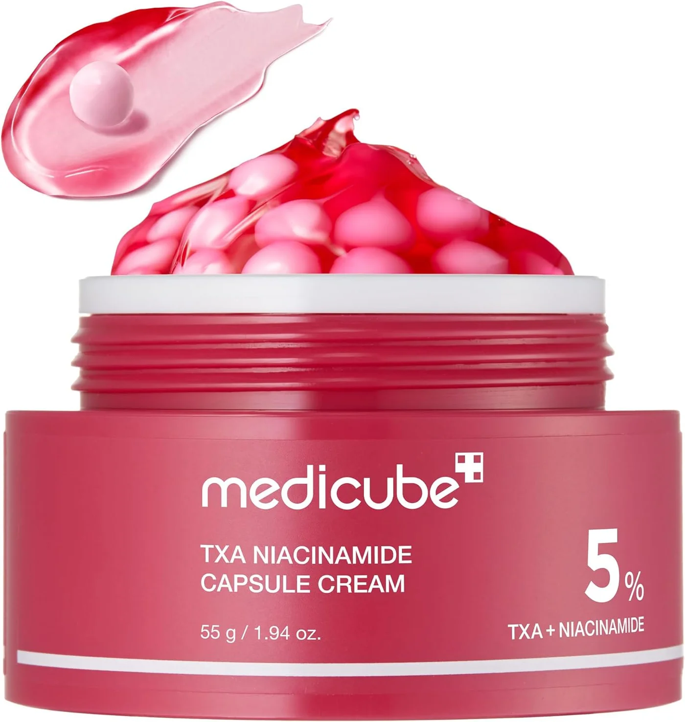 Medicube TXA Niacinamide Capsule Cream Brightening Moisturizer for Uneven Skin Tone (55g) fmh9l