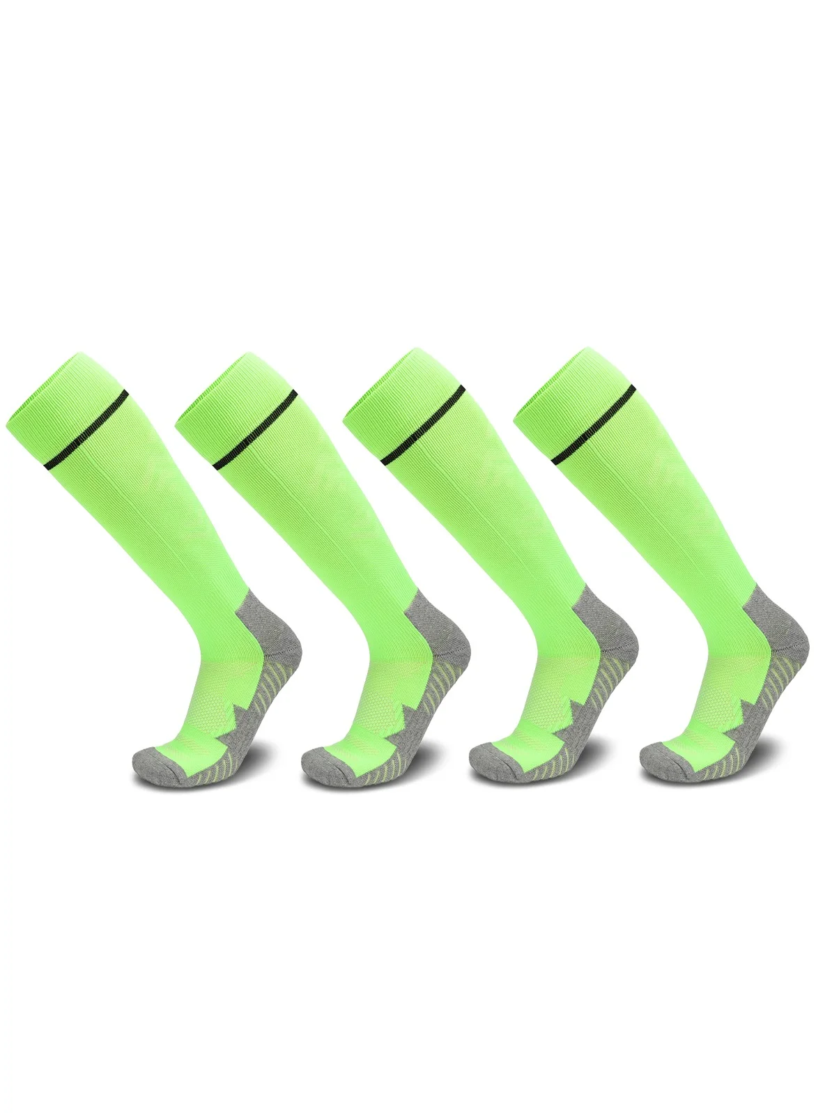 SKY WING Soccer Socks Premium Athletic Cushioned Sport Gear (1 Pair, Adult) 94itg