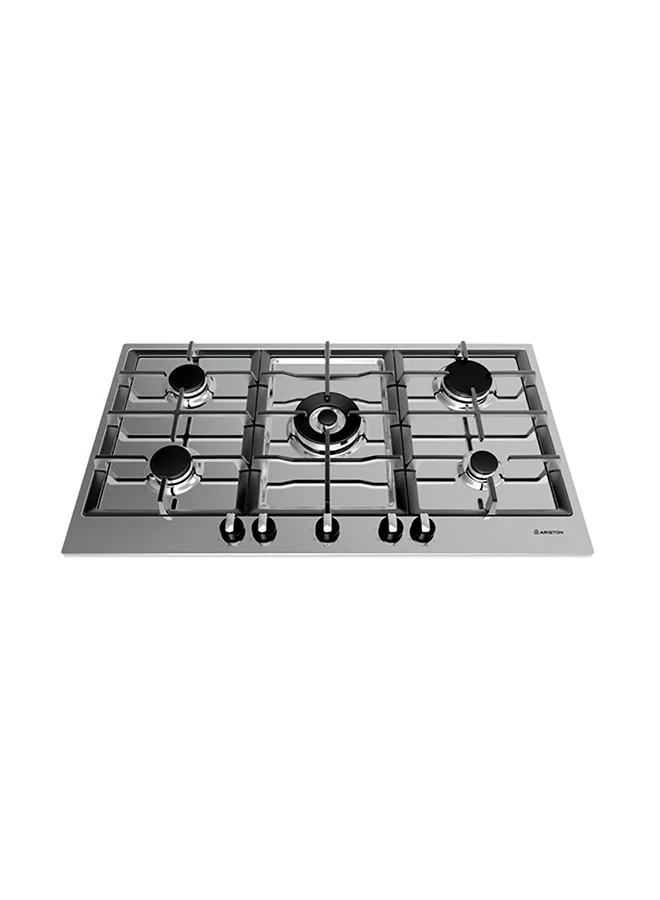 Premium Built-In Gas Hob 5 Burners Stainless Steel (Silver, 90cm) u1pl0