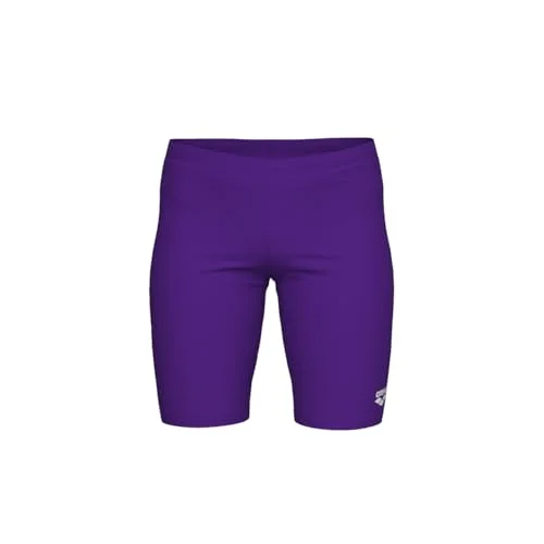 Junior Performance Swim Jammers Athletic Knee Length Quick-Drying Durable Swimwear for Pool and Beach (Violetta Purple, Size 22) j1g7h