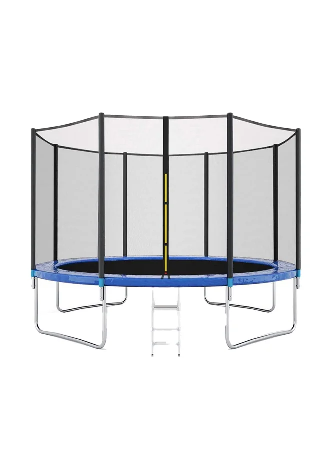 BODY SCULPTURE Round Jumping Trampoline with Safety Net and Ladder (427 cm) 9uxyv