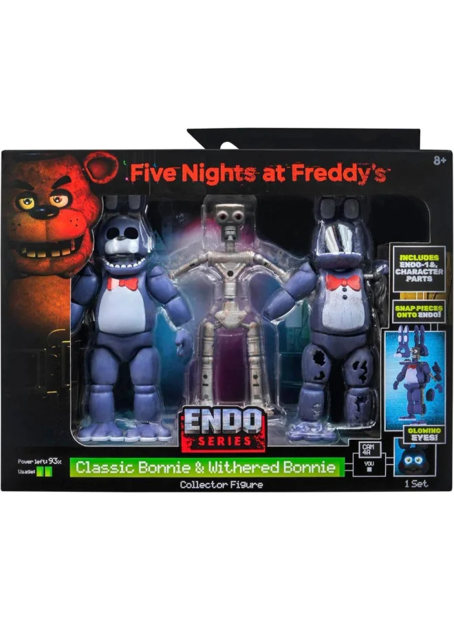 Endo Series Classic and Withered Bonnie Action Figures Set (Premium PVC Collectible Figures, 15.24 cm, Pack of 3) pzs63