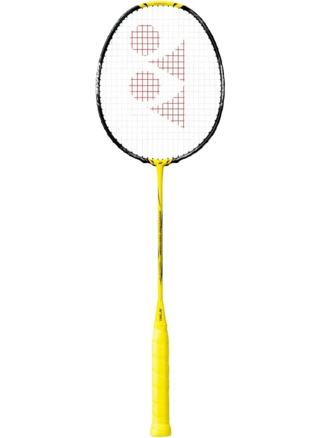 Premium Graphite Badminton Racket Professional Lightweight Sports Equipment (Lightning Yellow, 4U5) ftz0q