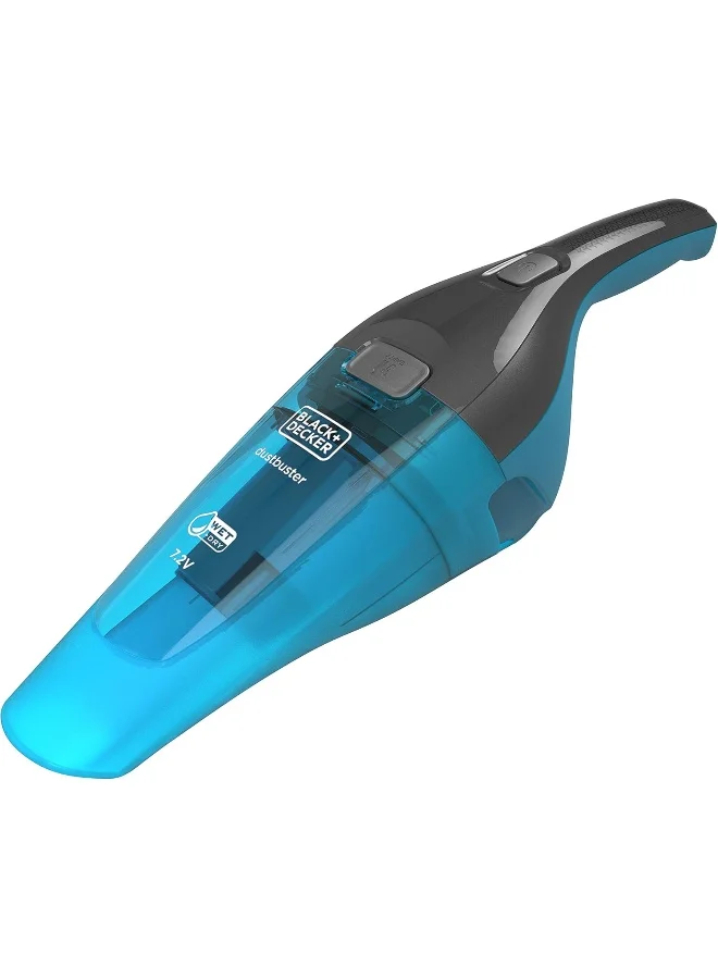 Premium Cordless Handheld Vacuum Cleaner Wet & Dry Portable Suction Device (Blue, 385 mL) 3cv57