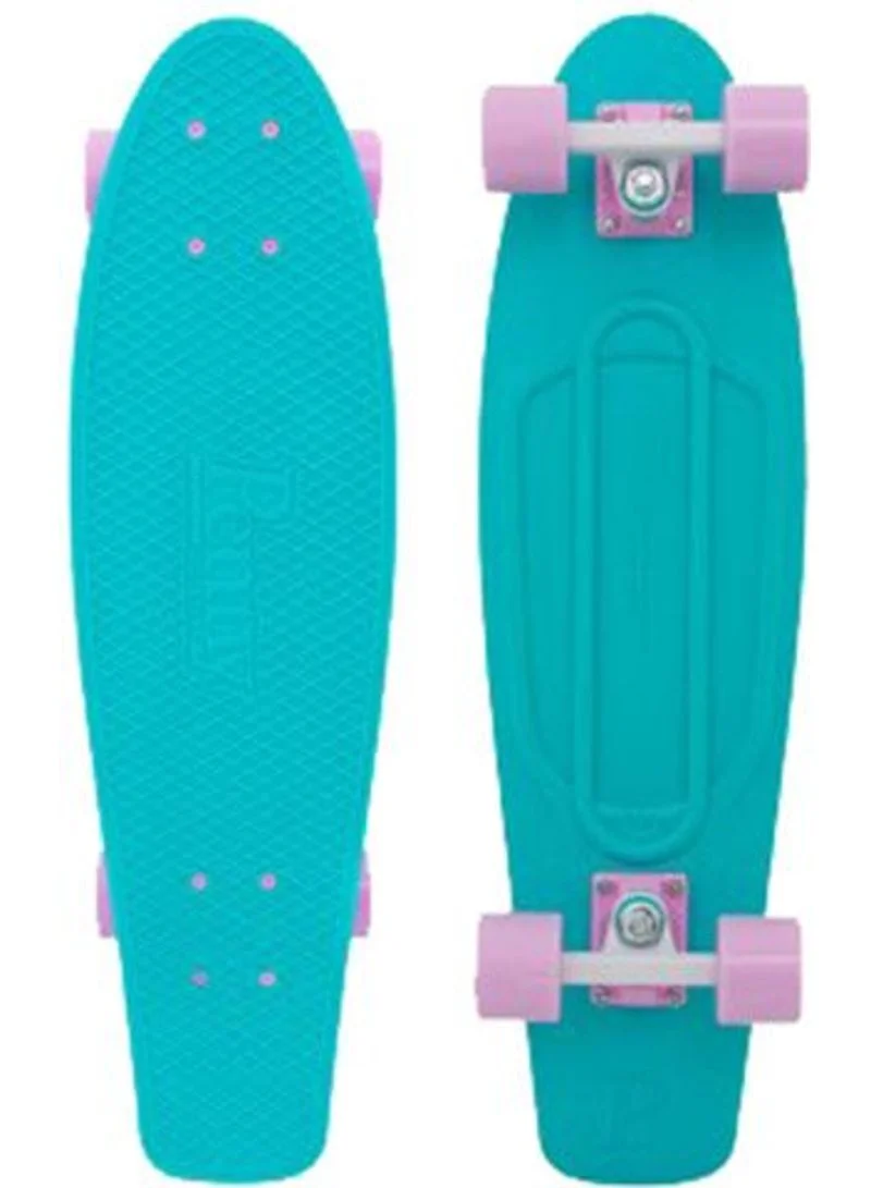 Premium Fish Shaped Cruiser Skateboard 4-Wheel Compact Deck (27 inch) 078qc