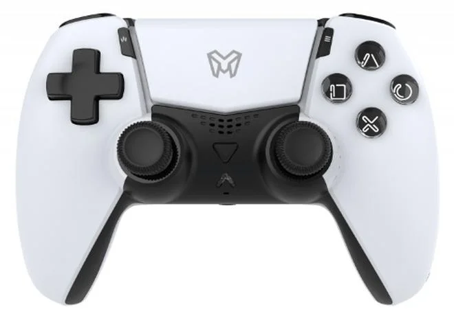 EMG Wireless Gaming Controller (Arctic White, Multi-Platform Compatibility for PC, Android, and iOS) 3gzy2