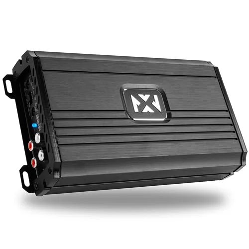 NSeries 4-Channel Class D Car Audio Amplifier 600W RMS 1200W Peak Power Output (Compact Design) u5ra0