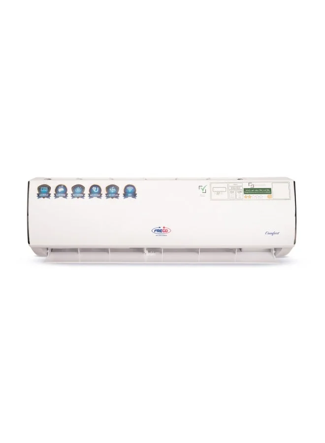 FREGO 1 Ton Split Air Conditioner Wi-Fi Enabled Comfort Series (White, 1 Ton) vyie1