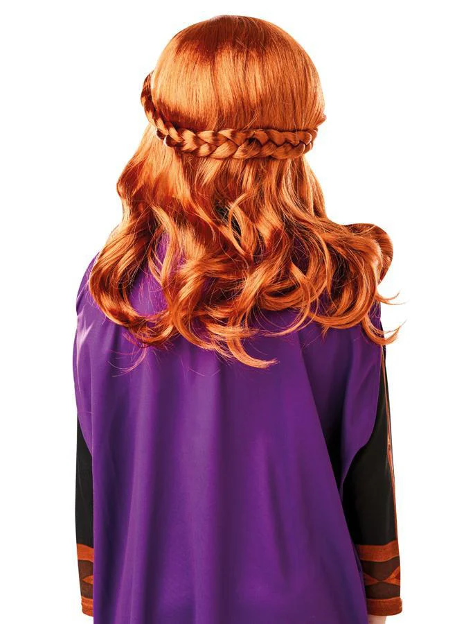 Premium Synthetic Fiber Character Wig for Kids (Brown, 40x33x21cm) yt194
