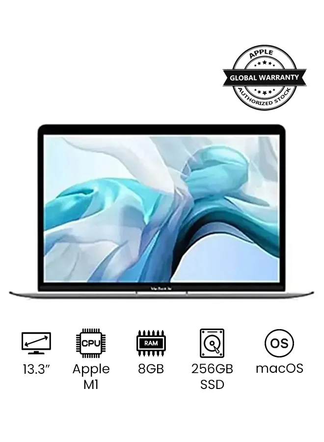Premium Smart Lightweight Laptop 13.3-Inch Display 8GB RAM 256GB SSD High-Performance Portable Computer (Silver) b82i4