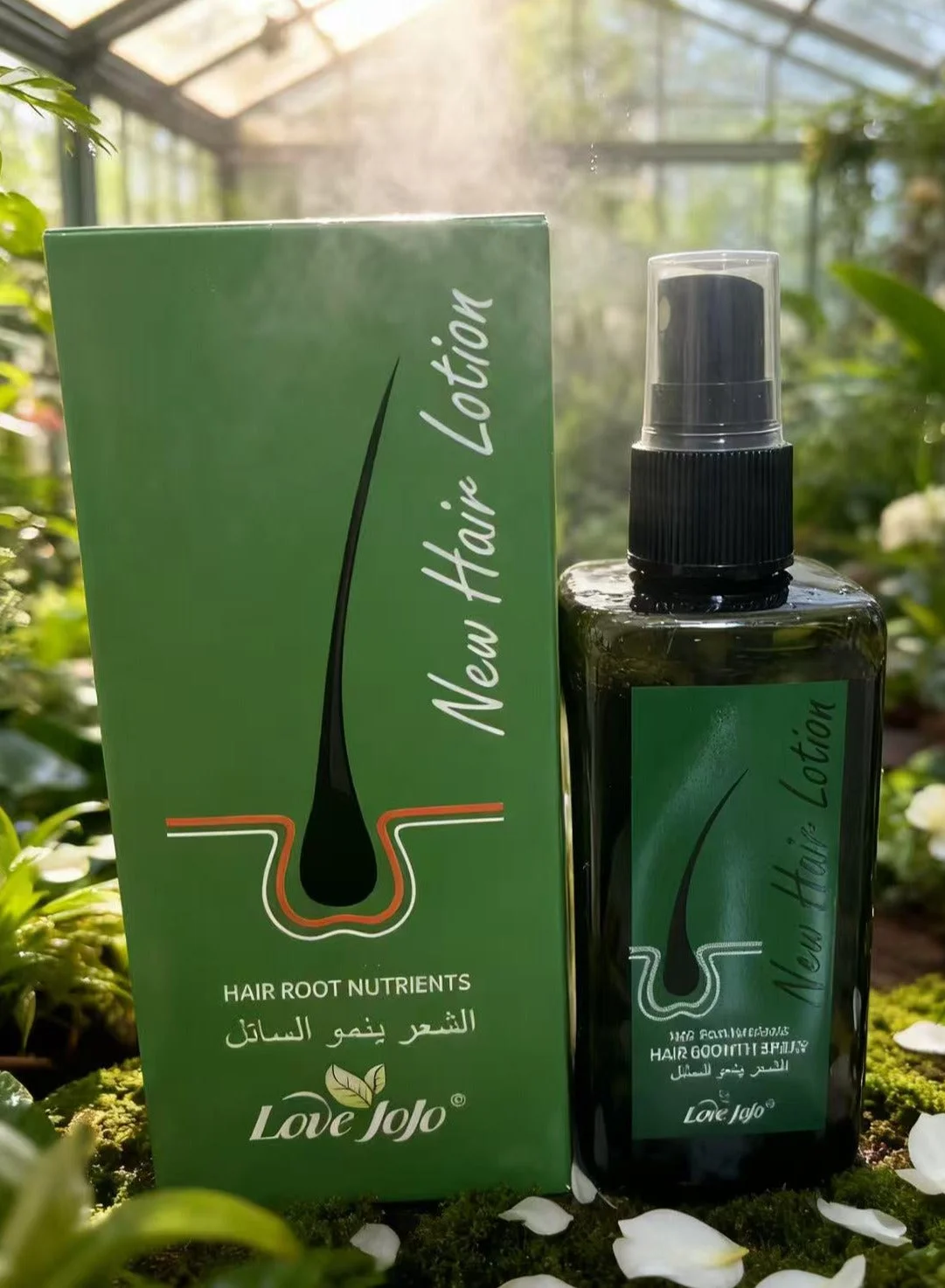 Love JoJo Hair Nourishing Serum for Thicker-Looking Hair (30 mL) - Premium Scalp Care for Men and Women 7v0zo