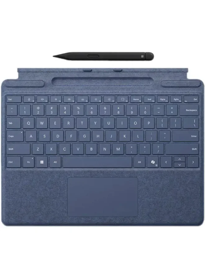Professional Detachable Keyboard with Slim Stylus Pen for Premium Tablet Series (Sapphire, English Layout) d34wu