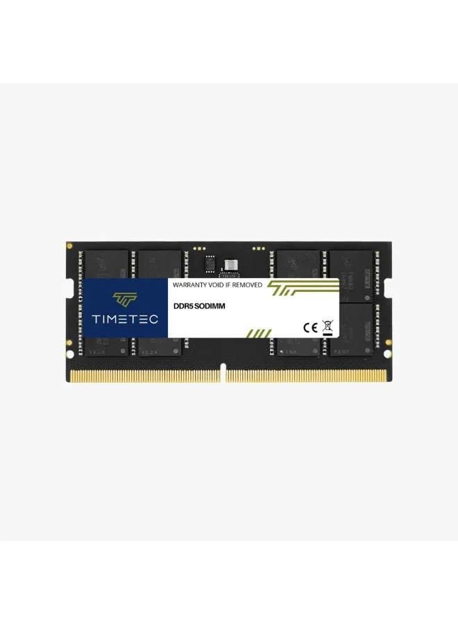 Timetec DDR5 16GB 5600MHz SODIMM Laptop Memory RAM Module (1.1V, CL46, 1Rx8) 0sb4j