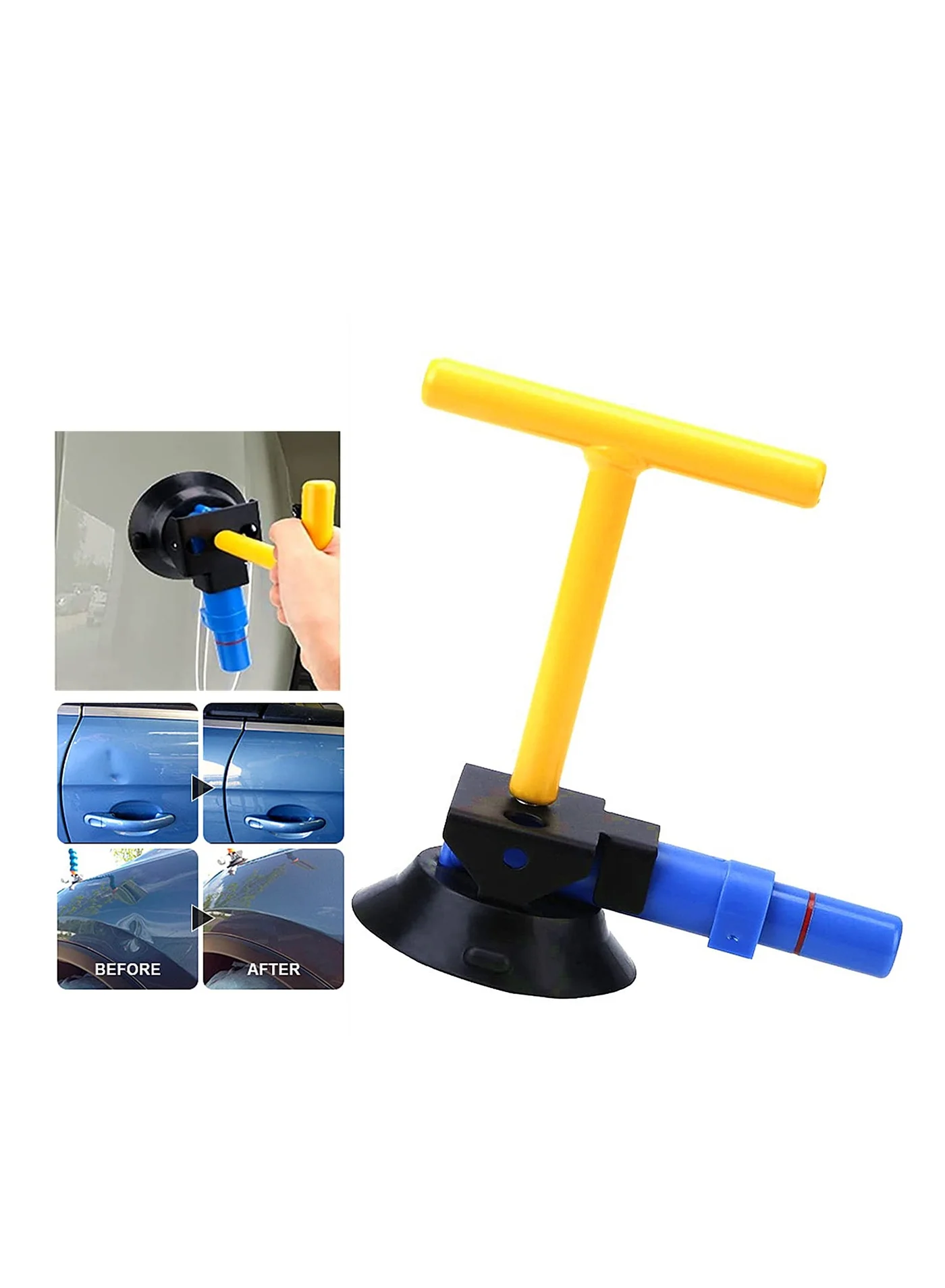 Barakah Heavy Duty Car Dent Repair Puller Tool (Paintless Body Repair Suction Cup Lifter, 11.5 cm) gdua9