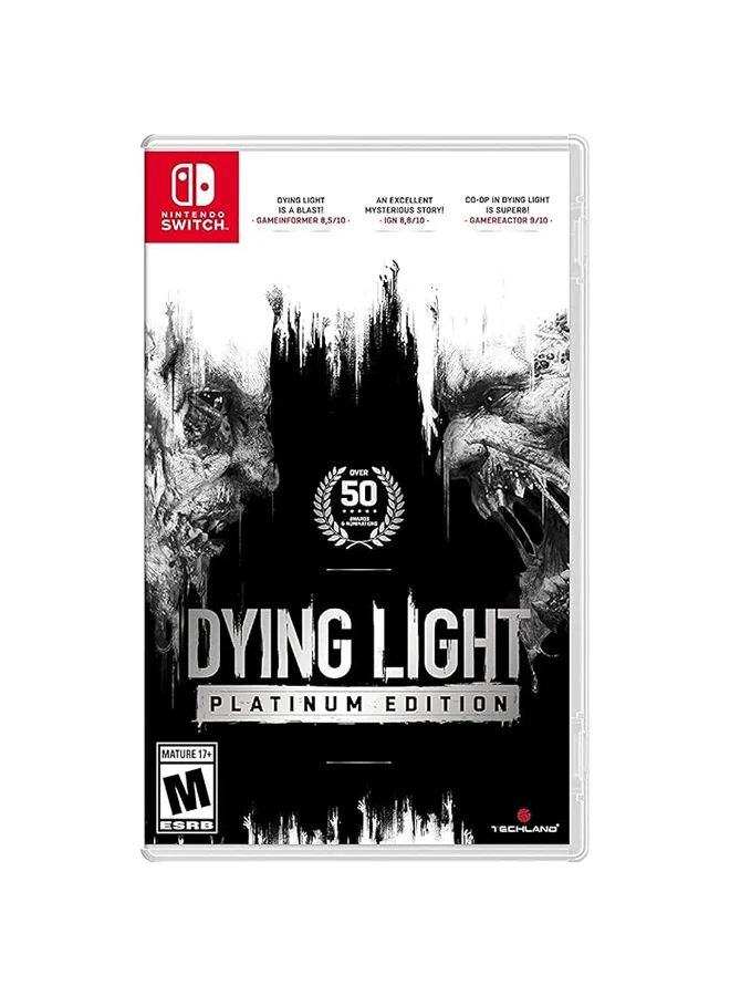 TECHLAND Dying Light Platinum Edition for Nintendo Switch Action Survival Game (Single & Multiplayer) r6dcn