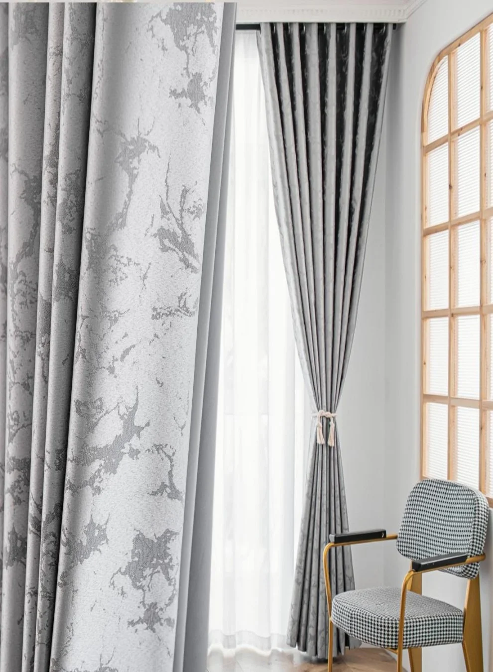 Golden Homee Room Darkening Curtain Panel Premium Polyester Fabric (Solid, 140 cm x 240 cm) q21mz