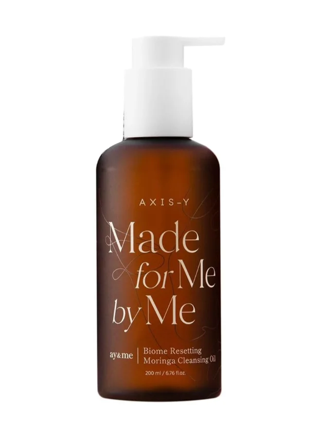 AXIS-Y Biome Resetting Moringa Cleansing Oil Premium Facial Makeup Remover (200 mL) 2d5uf