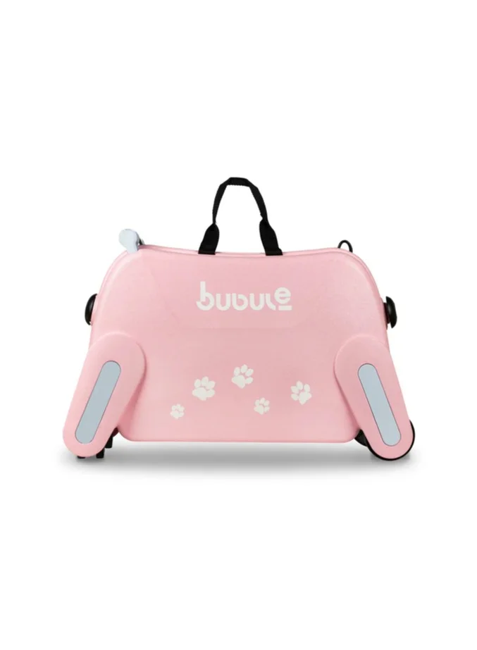 BLOOMING TIME Children's Ride-On Suitcase with Wheels (Cartoon Rolling Luggage for Kids, Travel & Outdoor Fun, 45 cm) alvs3