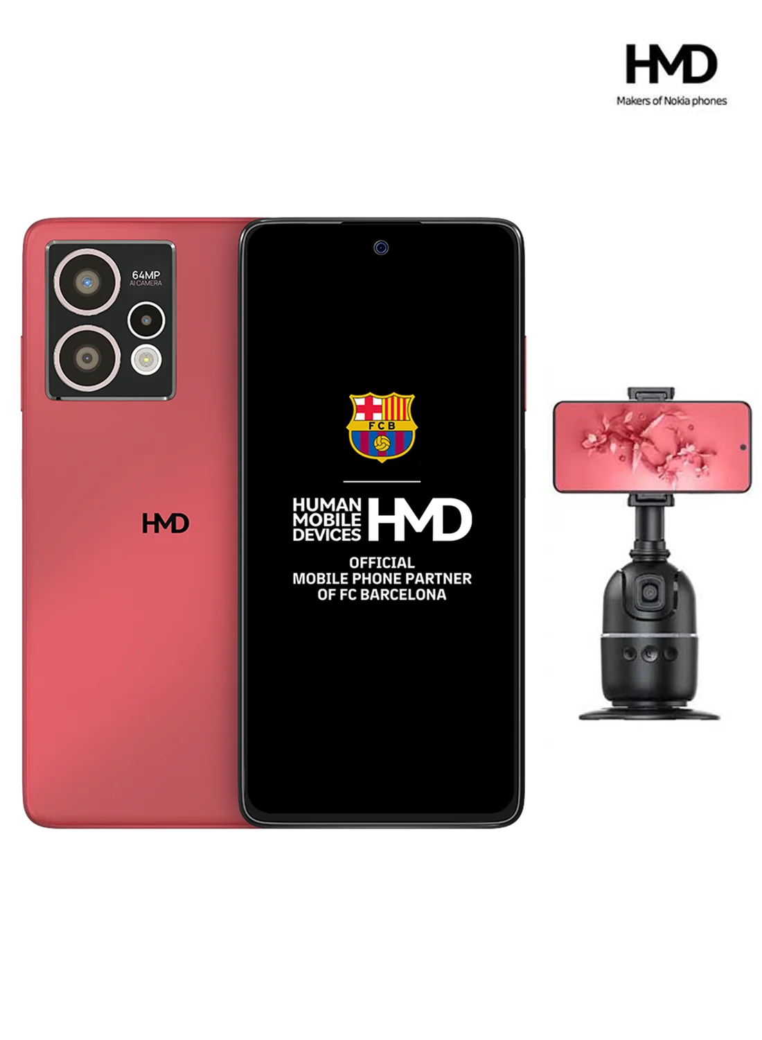 Premium 5G Smartphone Dual Sim 8GB RAM 256GB Storage 360 Auto Face Tracking Camera (Royal Pink, 6.67 in) 25730