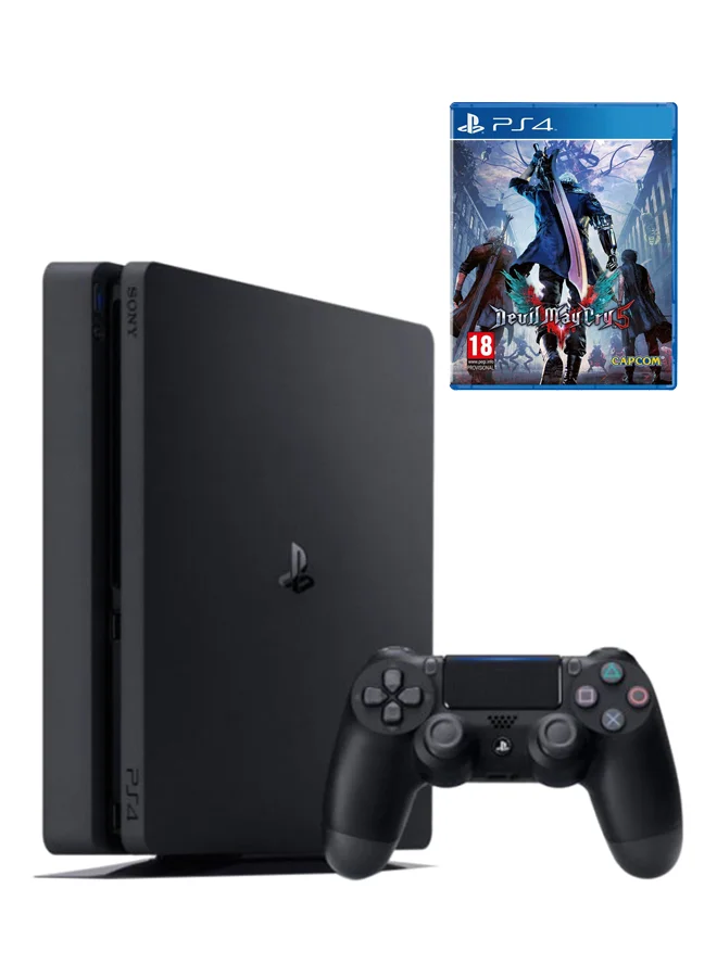 Premium Slim Gaming Console 500GB Bundle with Action Adventure Game (500GB) 1wdch