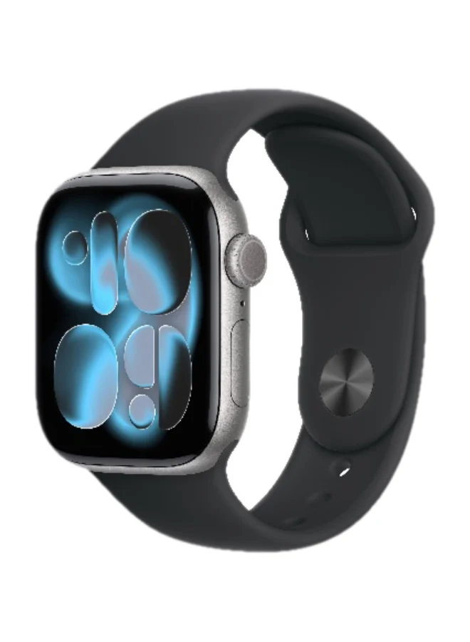 Premium Smart GPS Watch 42mm Aluminium Case with Sport Band (Space Grey, M/L) 5lz09
