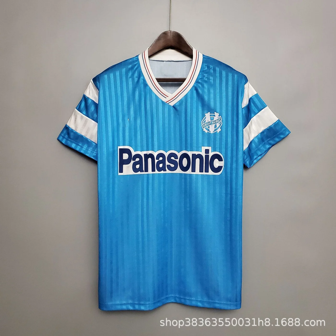 Vintage Style Football Jersey Retro Soccer Uniform Premium Breathable Athletic Apparel (Unisex, Large) tz3w8