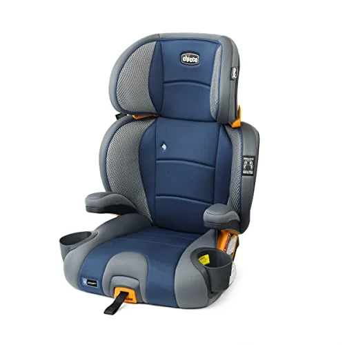 Premium 2-in-1 Belt-Positioning Booster Car Seat High Back and Backless Convertible Design for Kids (Grey, 15-36 kg) sr8s7