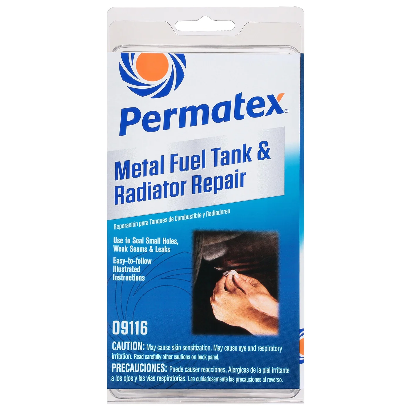 Permatex Fuel Tank and Radiator Repair Kit Professional Adhesive Sealant (1 Kit) st3zg