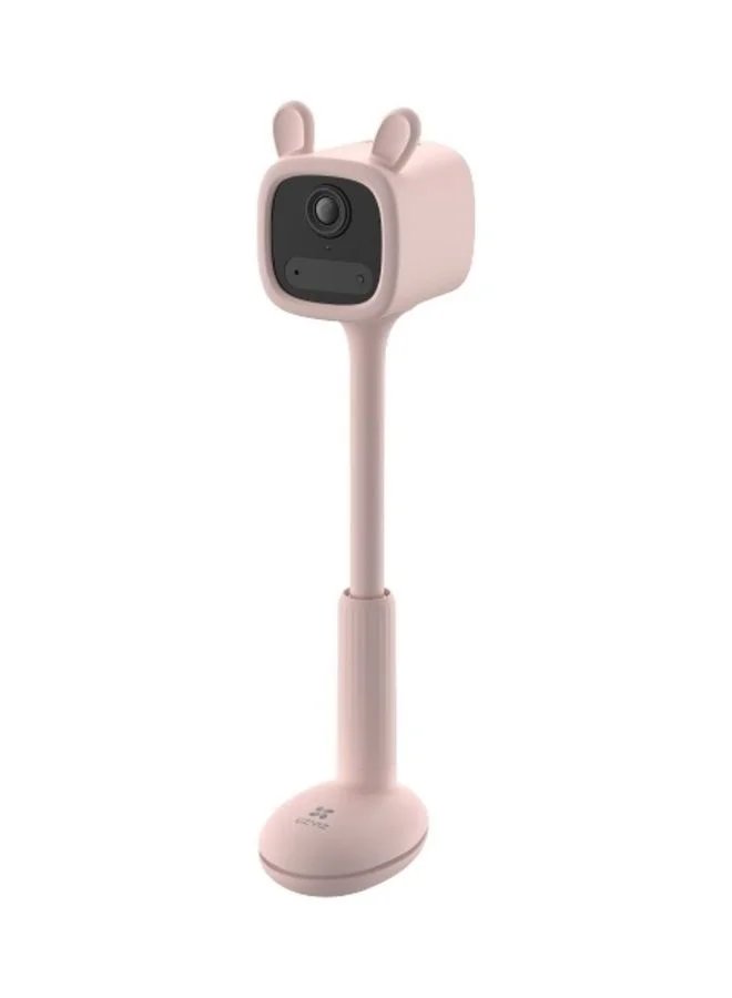EZVIZ Smart Baby Monitor Camera High-Definition Night Vision Two-Way Audio (White, 1 Unit) wede7
