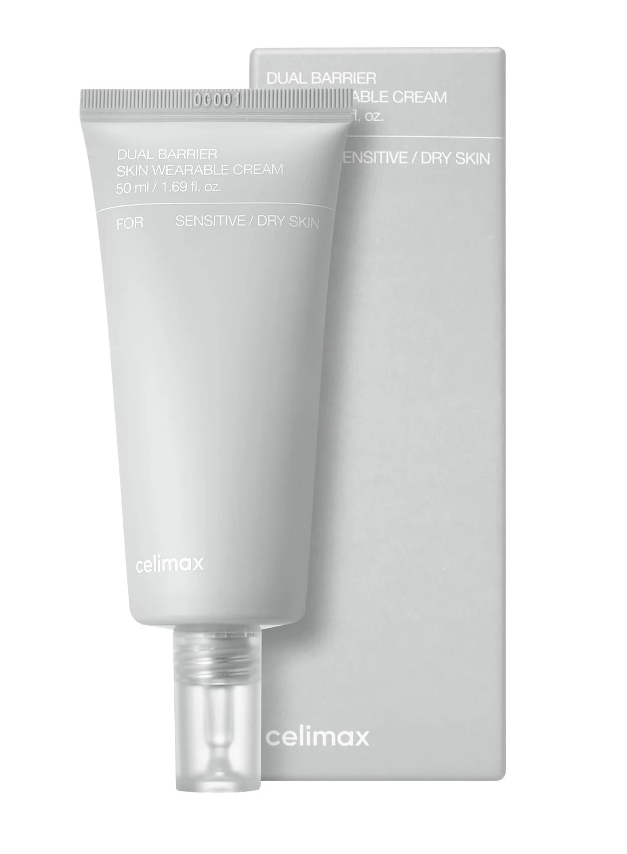 Celimax Dual Barrier Skin Wearable Cream (50 mL) - Premium Moisturizer for Sensitive Skin drqpy