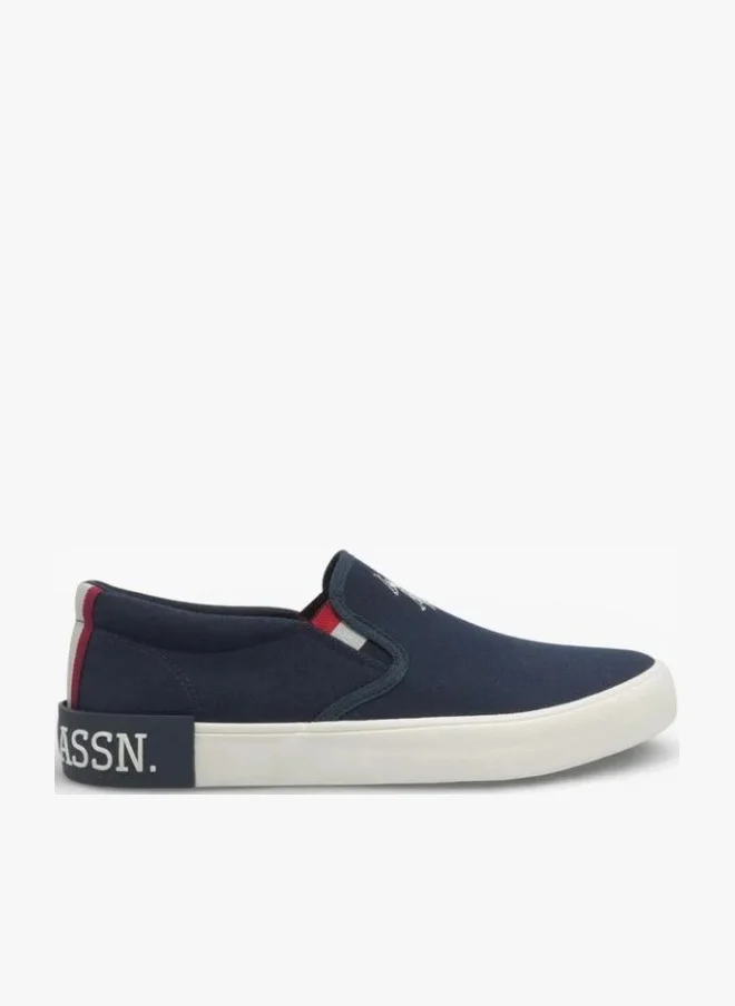 Premium Canvas Slip-On Sneakers for Men Casual Lifestyle Footwear Navy (42 EU) pu0y8