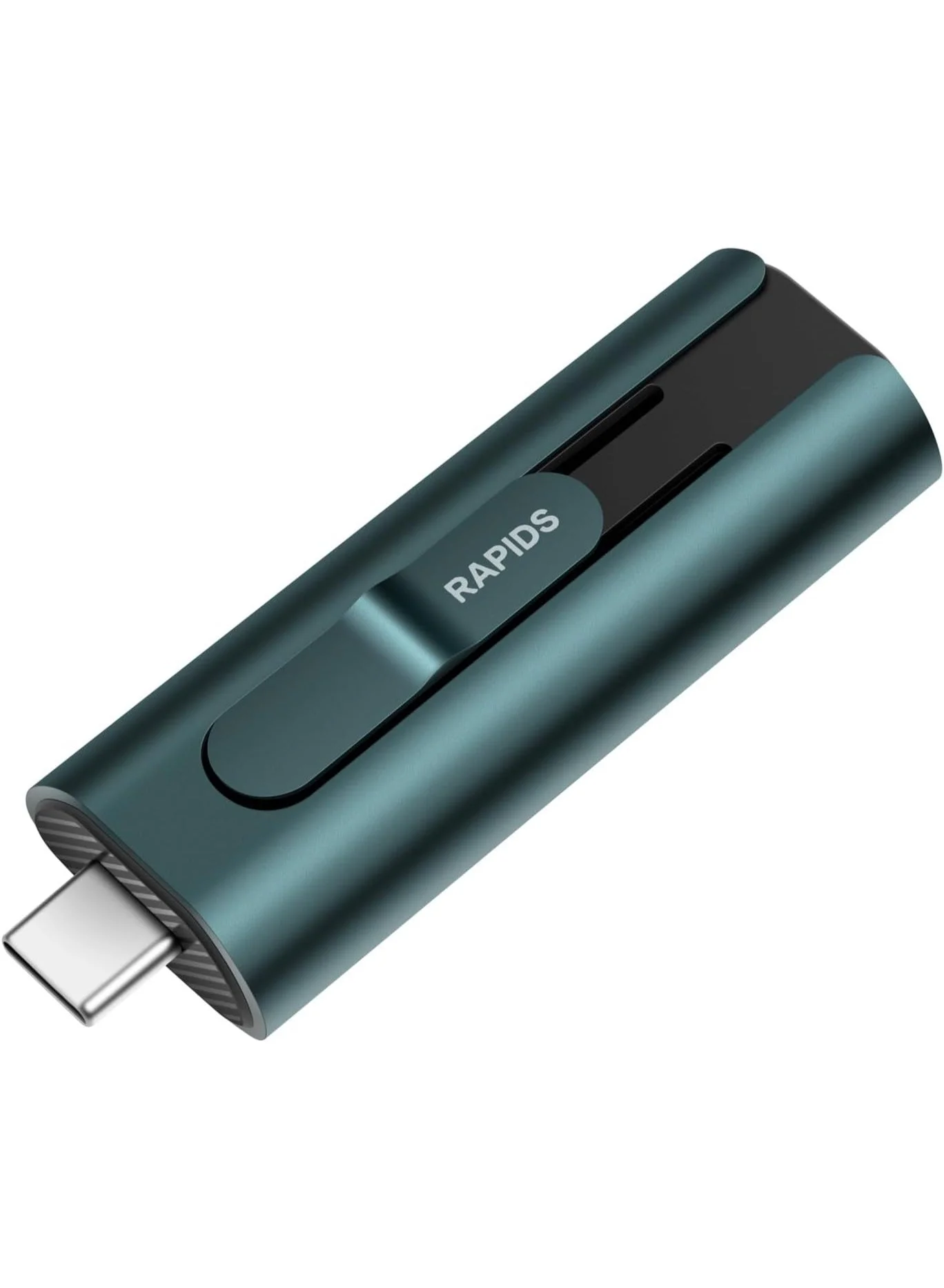 Hiksemi Portable Dual SSD Drive 1TB USB 3.2 Type-A and Type-C High-Speed External Storage (1TB) 9d9r9