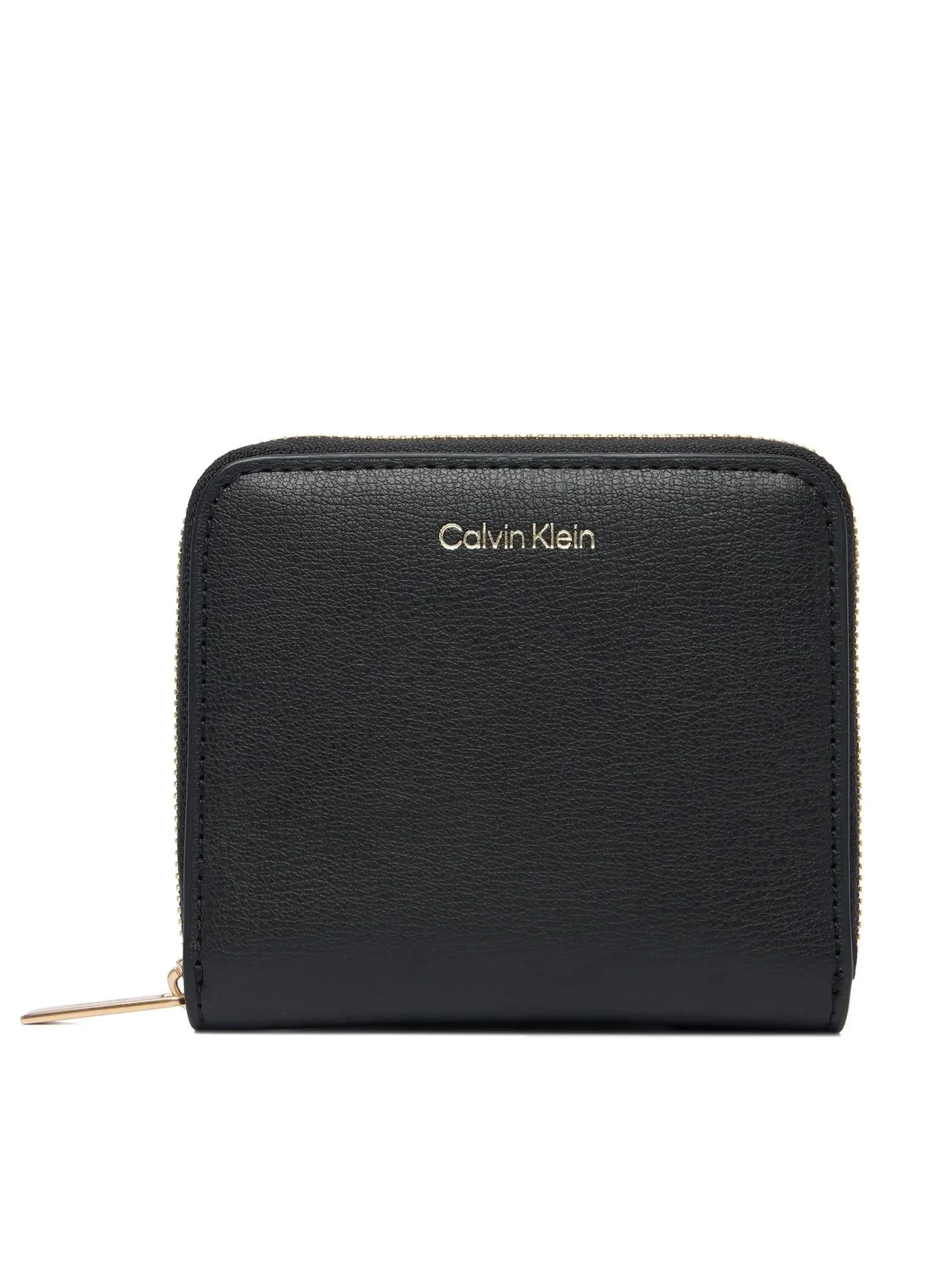 Premium Metallic Logo Zip-Around Wallet for Women (One Size) pkjjp