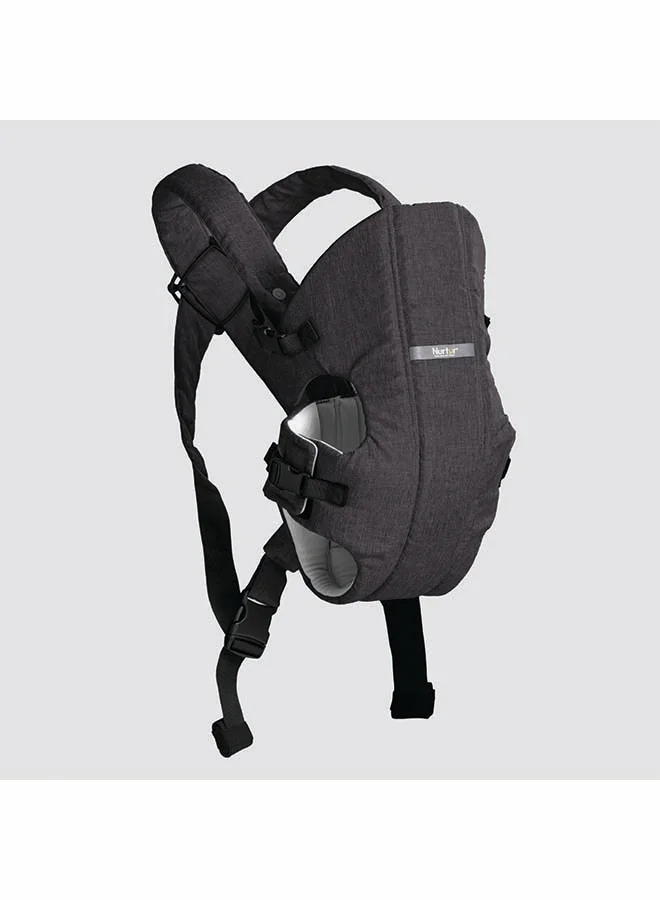 Nurtur Dove Deluxe Infant Baby Carrier Premium Fabric Dual-Facing Comfort with Adjustable Straps (Black, 3-6 Months) q5mro