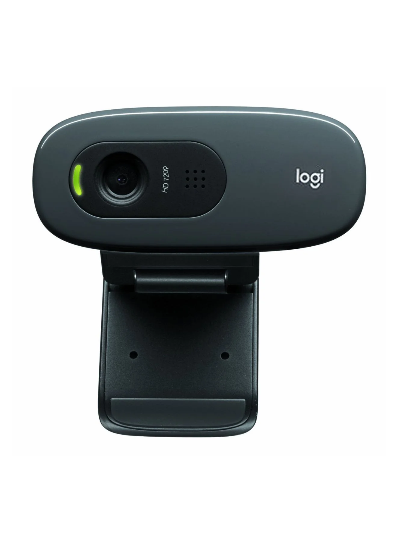 Premium HD Webcam 720p Widescreen Video Calling Camera with Noise-Reducing Microphone (Black) mphaa