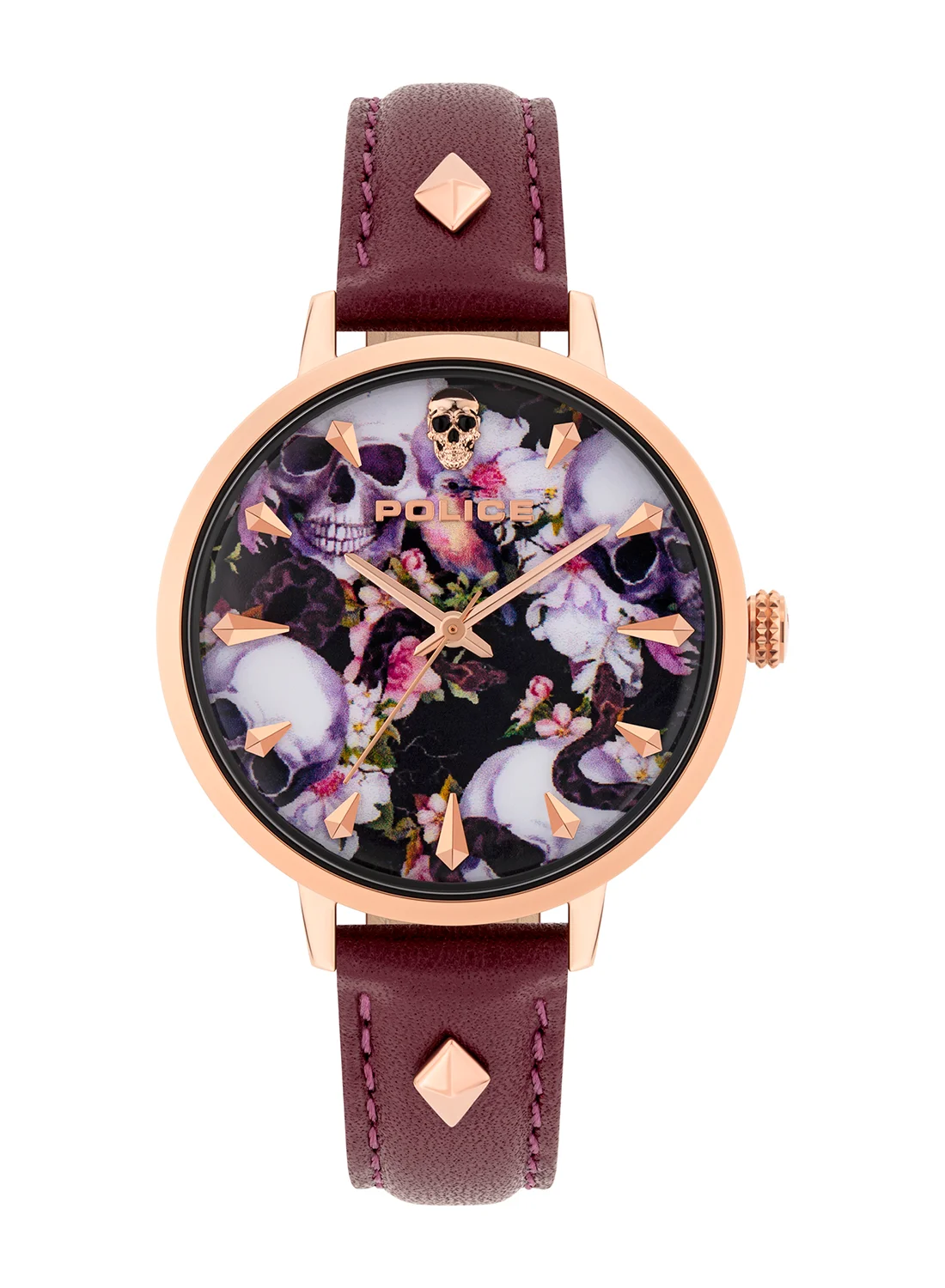 Miona Analog Watch for Women Black Dial Leather Strap (36mm) sdbbv