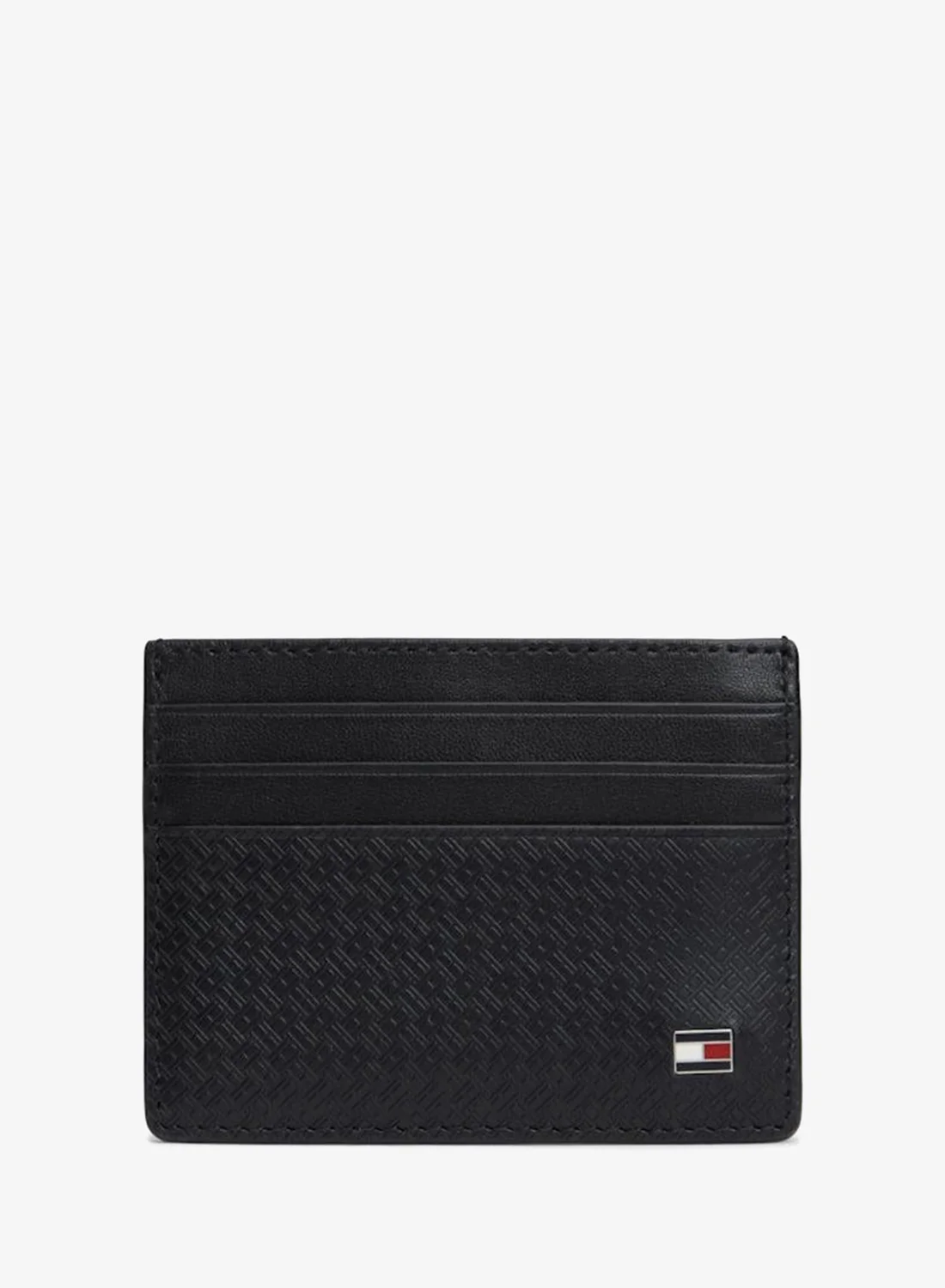 Premium Embossed Flag Leather Credit Card Holder Slim Minimalist Wallet for Men and Women prneb