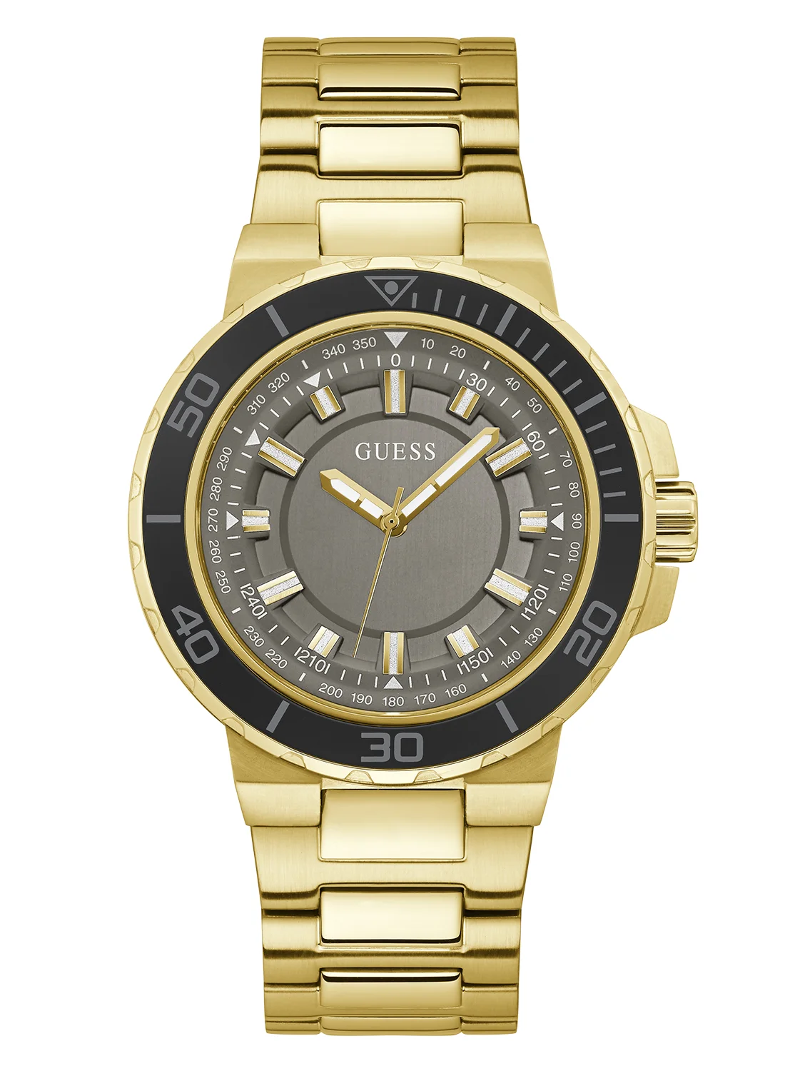 Premium Men Analog Quartz Watch Stainless Steel Band (Silver, One Size) e0ce1