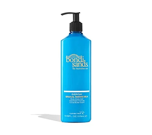 Bondi Sands Everyday Gradual Tanning Milk Moisturizer with Aloe Vera and Vitamin E for Glowing Skin (375 mL) duphj