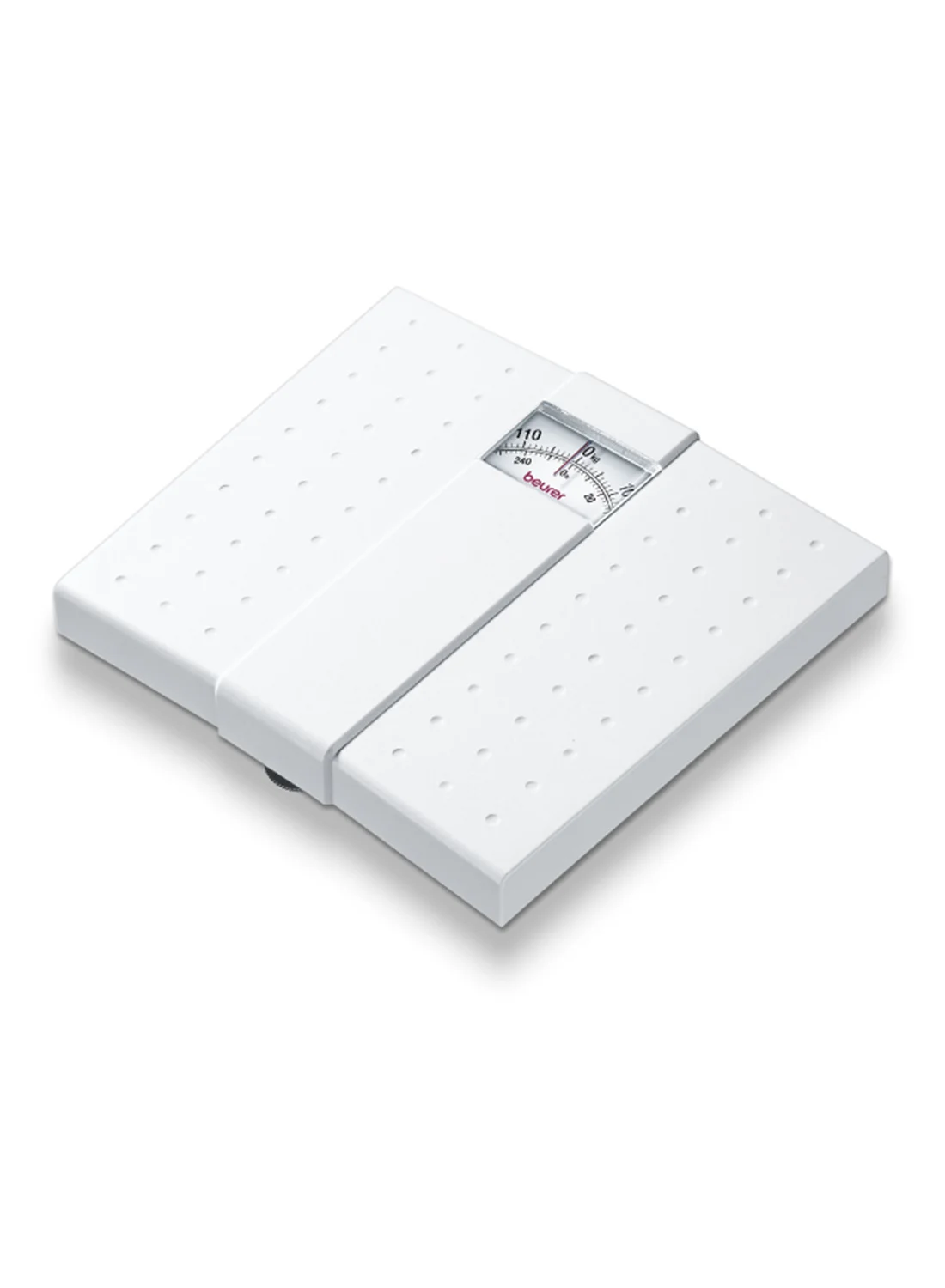 Mechanical Personal Scale Analog Display Non-Slip Surface (120kg Capacity) us4iw