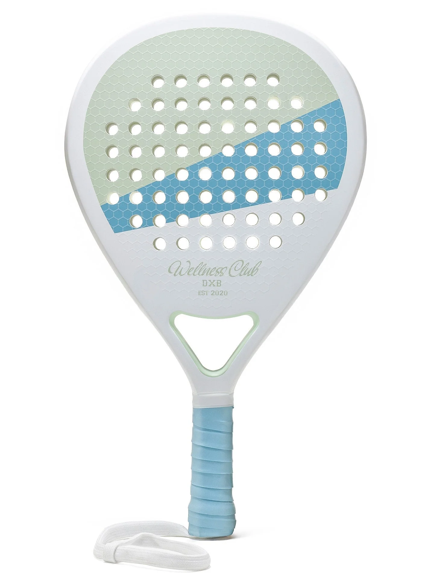 Prickly Pear Pistachio Smash Padel Racket with Premium Travel Bag (Carbon Fiber, Even Balance) bx6qe